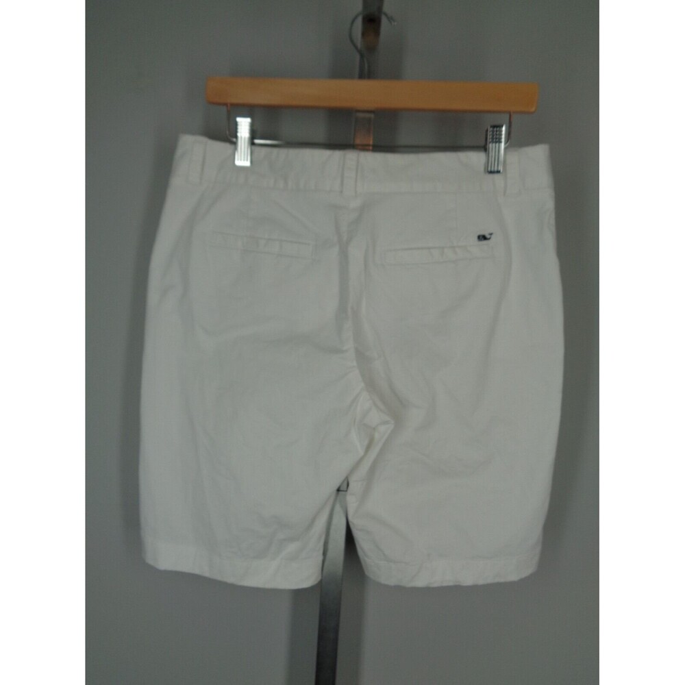 Vineyard Vines White Dayboat Bermuda Shorts Size 6 New - Picture 2 of 7